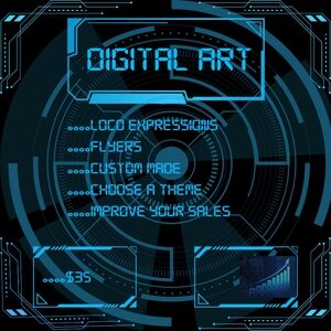 Digital Art Flyers